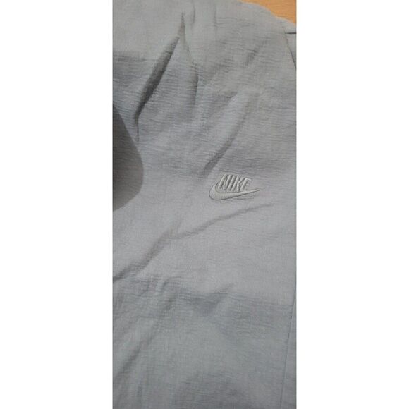 Nike Fleece Shorts Size Large Men's Blue Shorts 8' in Inseam Nike Swoosh Logo - Picture 4 of 12